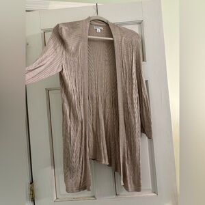 Croft & Barrow Light Brown Women's Cardigan